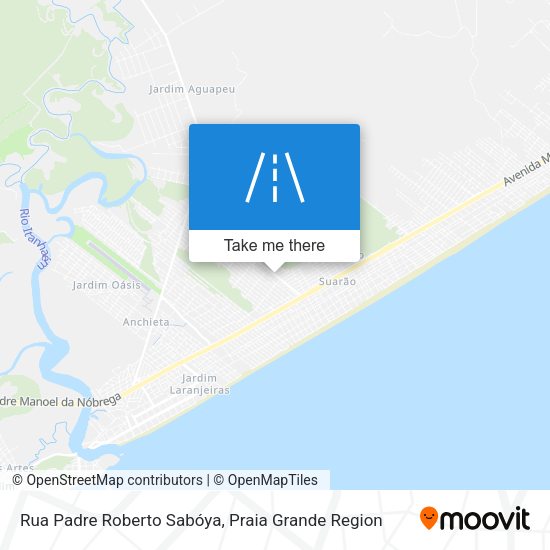 Rua Padre Roberto Sabóya map