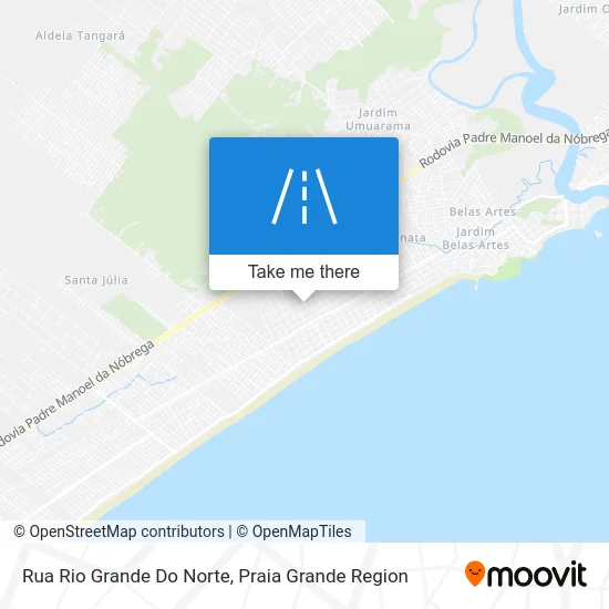 Rua Rio Grande Do Norte map
