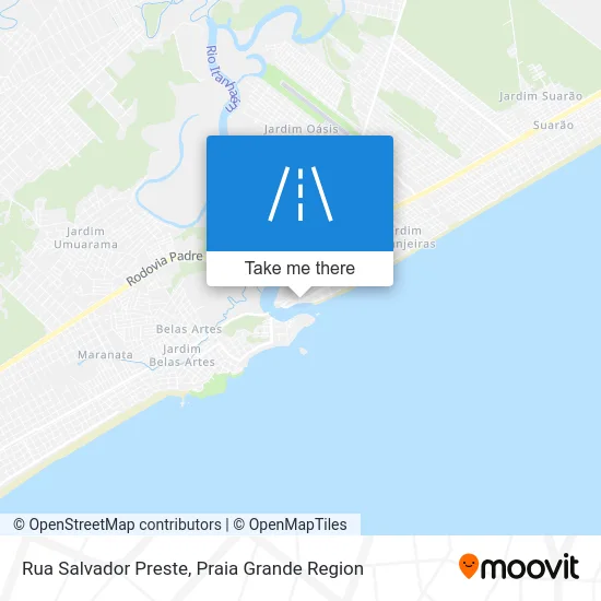 Rua Salvador Preste map