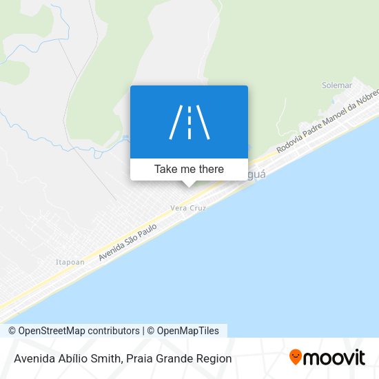 Avenida Abílio Smith map