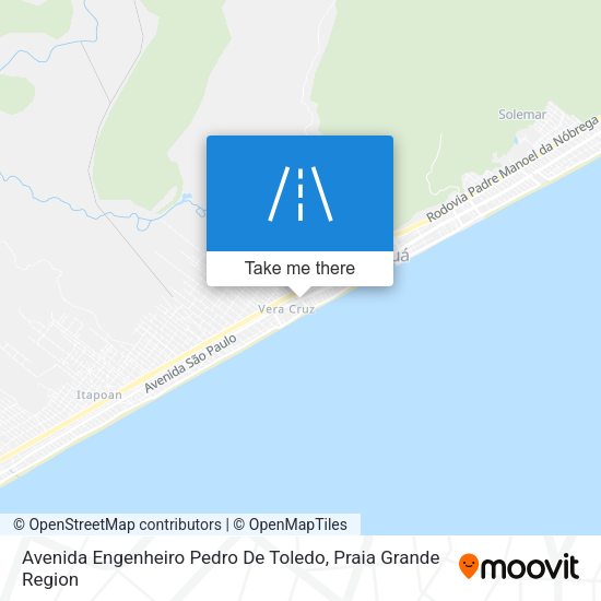 Avenida Engenheiro Pedro De Toledo map