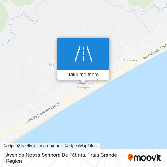 Avenida Nossa Senhora De Fátima map