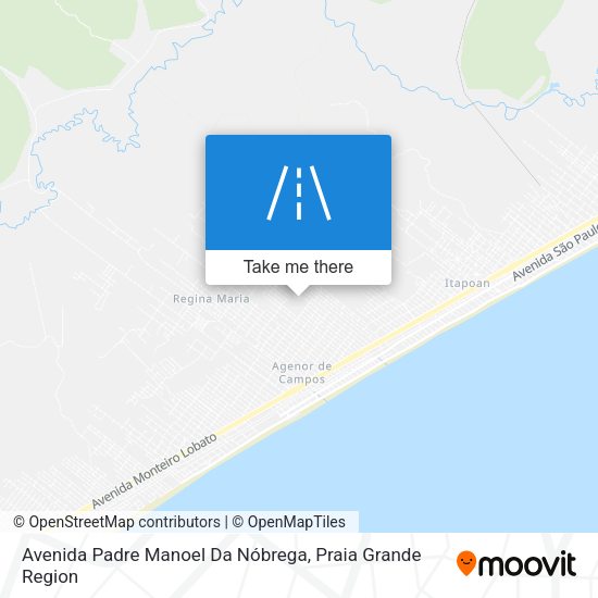 Avenida Padre Manoel Da Nóbrega map