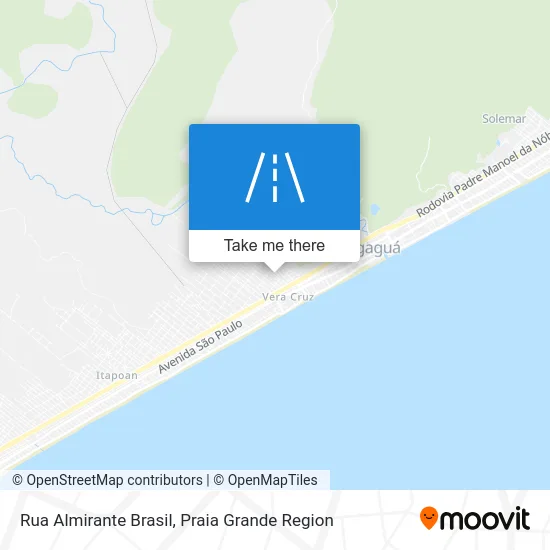 Rua Almirante Brasil map
