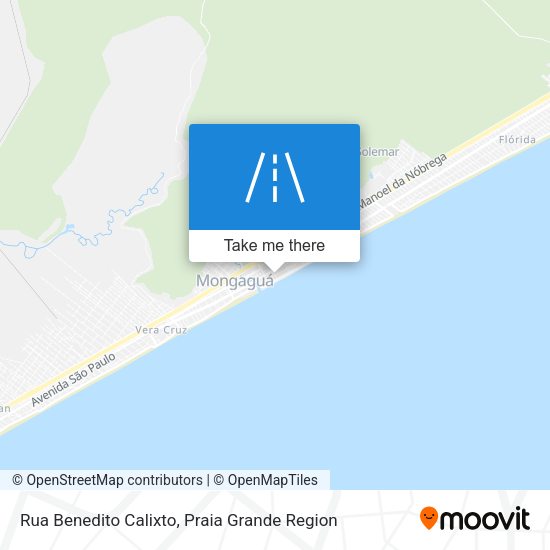 Rua Benedito Calixto map