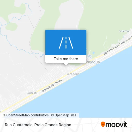 Rua Guatemala map