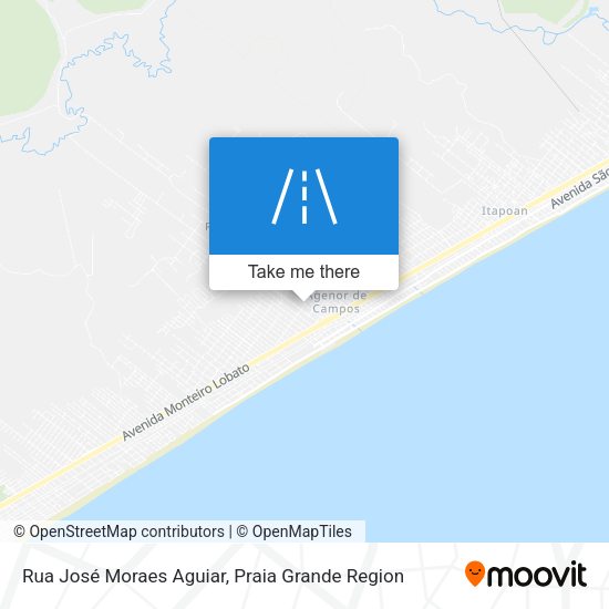 Rua José Moraes Aguiar map