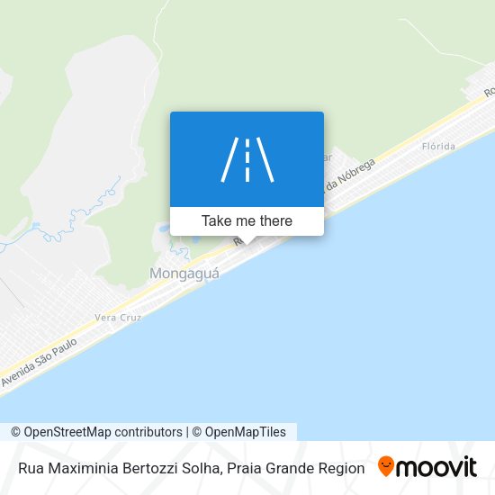 Rua Maximinia Bertozzi Solha map