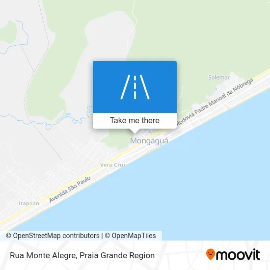 Rua Monte Alegre map