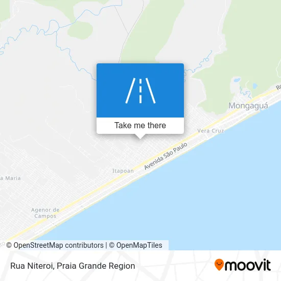 Rua Niteroi map