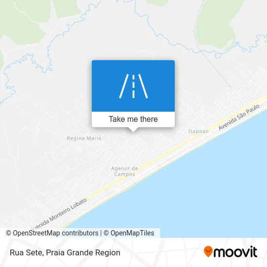 Rua Sete map