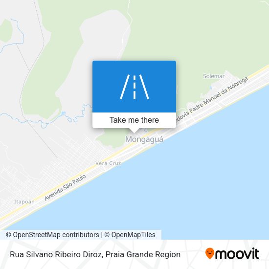 Rua Silvano Ribeiro Diroz map