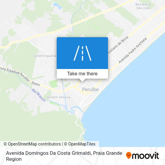 Avenida Domingos Da Costa Grimaldi map