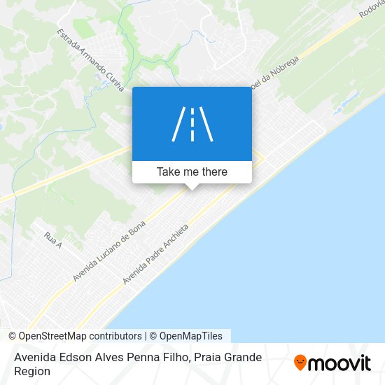 Avenida Edson Alves Penna Filho map