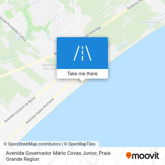 Avenida Governador Mário Covas Junior map