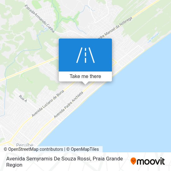 Avenida Semyramis De Souza Rossi map