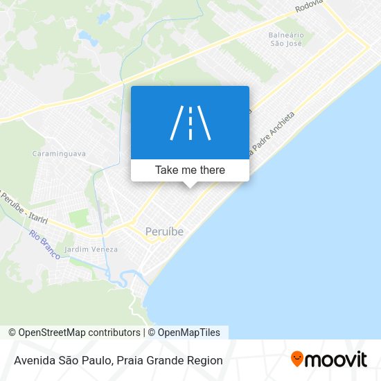 Avenida São Paulo map