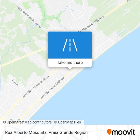 Rua Alberto Mesquita map