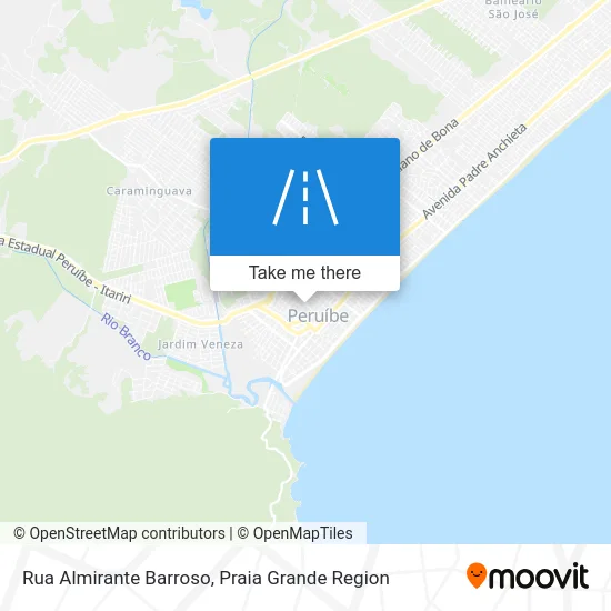 Rua Almirante Barroso map