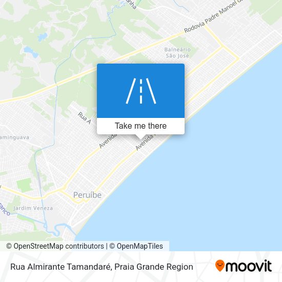 Rua Almirante Tamandaré map