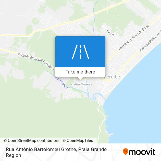 Rua Antônio Bartolomeu Grothe map