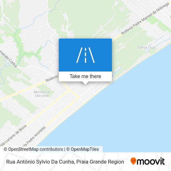Rua Antônio Sylvio Da Cunha map
