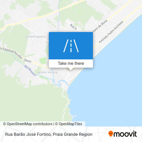Rua Barão José Fortino map