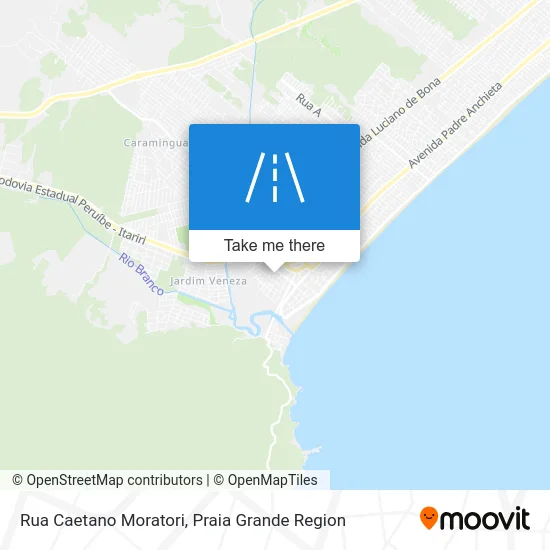 Rua Caetano Moratori map