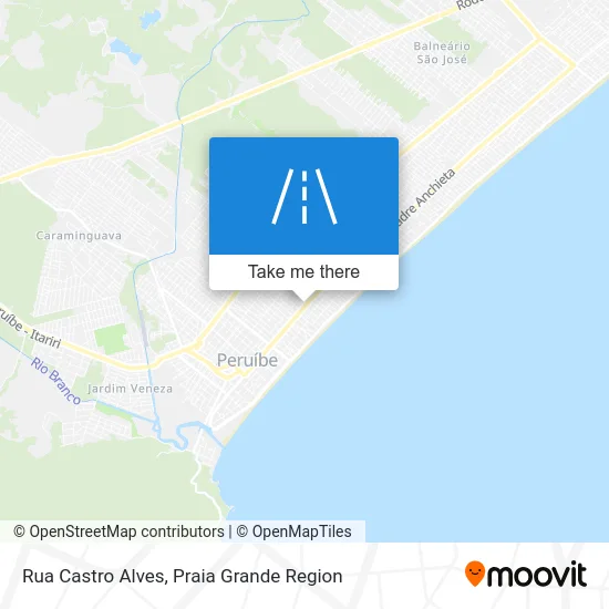 Rua Castro Alves map