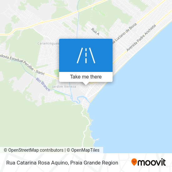 Rua Catarina Rosa Aquino map