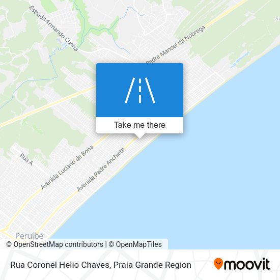 Rua Coronel Helio Chaves map