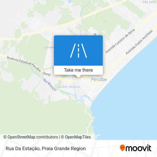 Rua Da Estação map