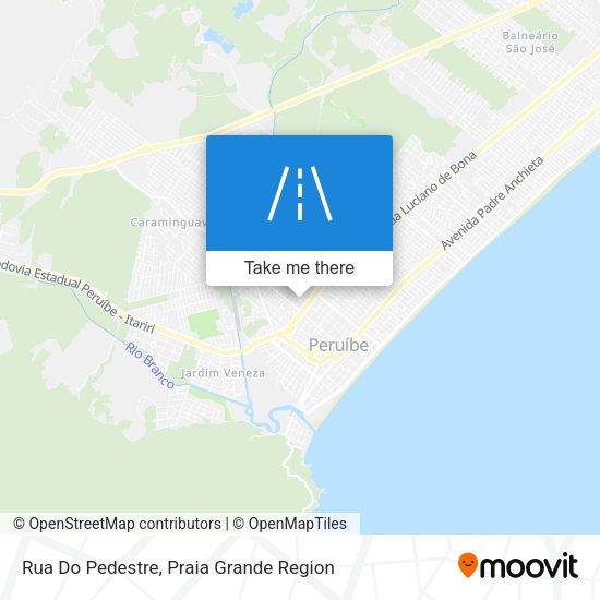Rua Do Pedestre map