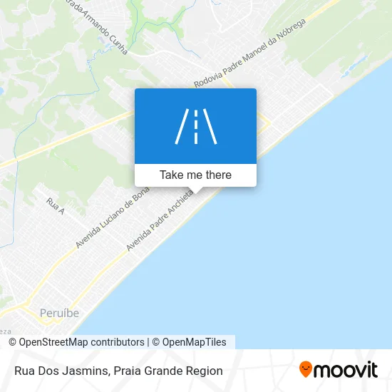 Rua Dos Jasmins map