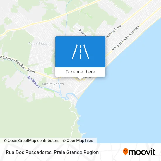 Rua Dos Pescadores map