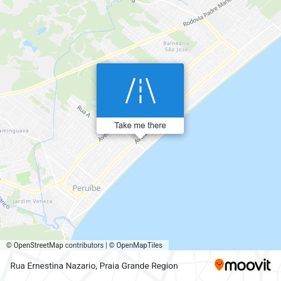 Rua Ernestina Nazario map