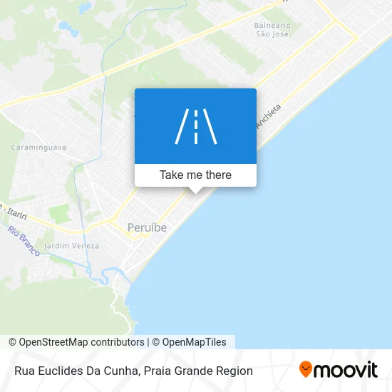 Rua Euclides Da Cunha map