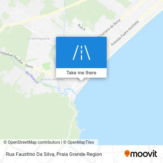 Rua Faustino Da Silva map