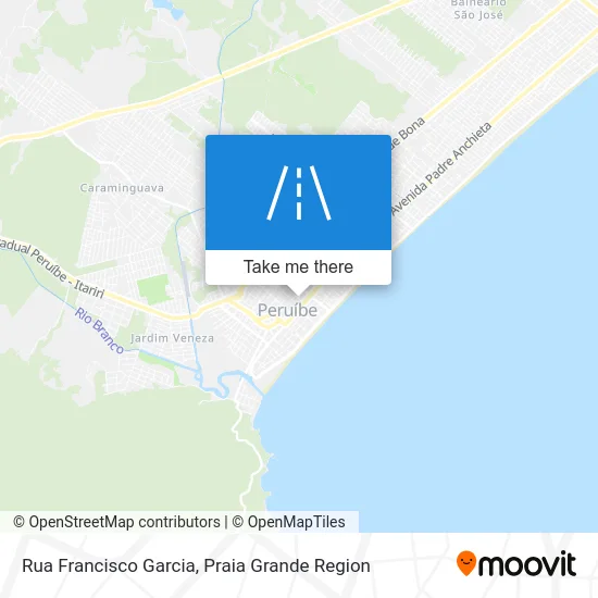 Rua Francisco Garcia map
