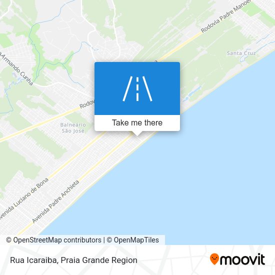 Rua Icaraiba map