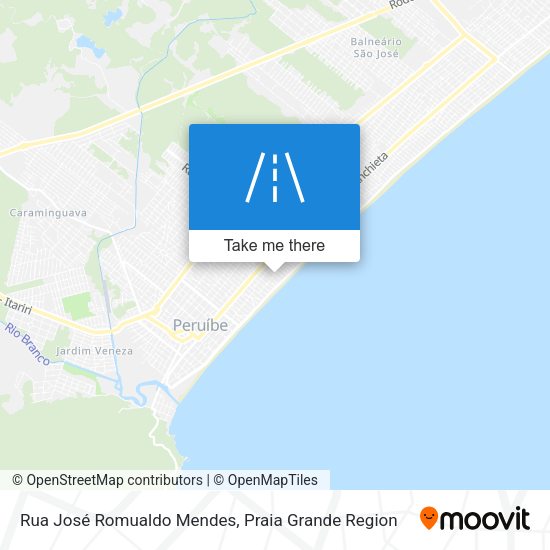 Rua José Romualdo Mendes map