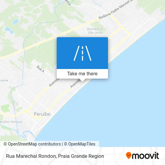 Rua Marechal Rondon map