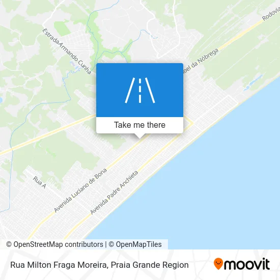 Rua Milton Fraga Moreira map