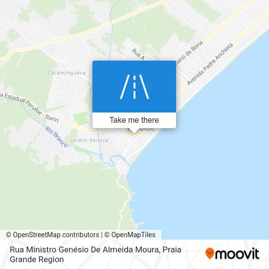 Rua Ministro Genésio De Almeida Moura map