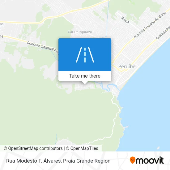 Rua Modesto F. Álvares map