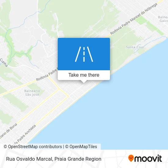 Rua Osvaldo Marcal map