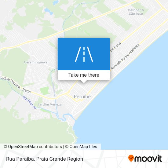 Rua Paraíba map