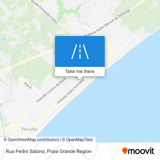 Rua Pedro Sabino map