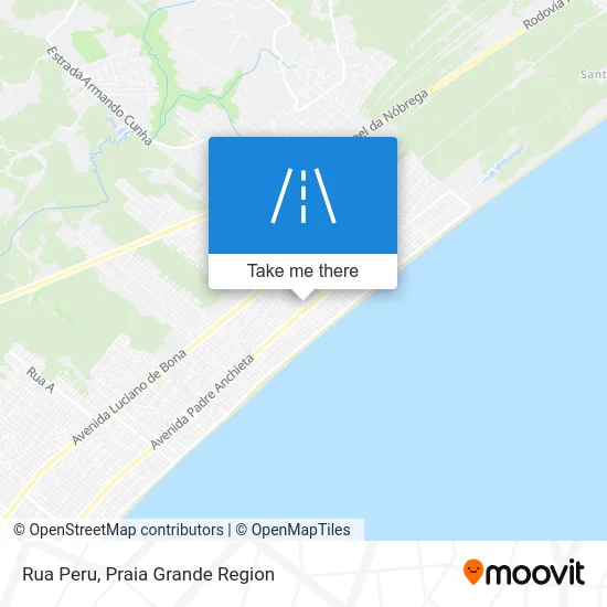 Rua Peru map