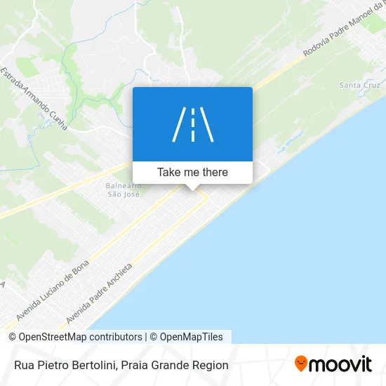 Rua Pietro Bertolini map